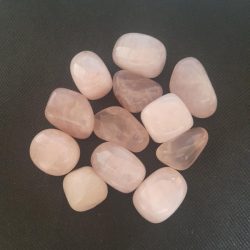 rose quartz tumblestones
