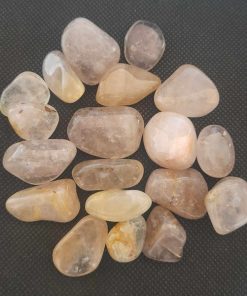 rutilated quartz tumblestones