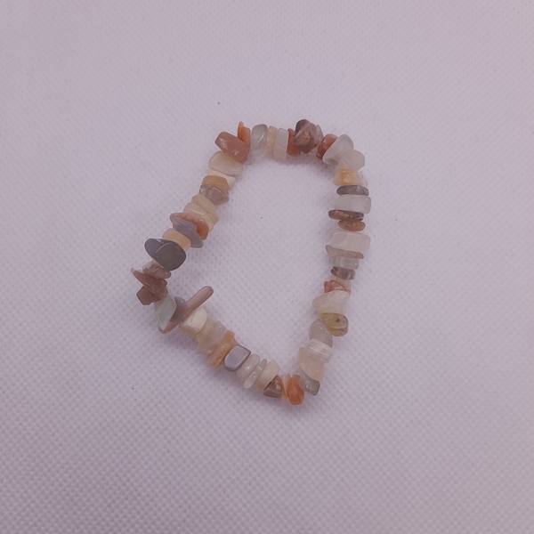 Moonstone Chip Bracelet