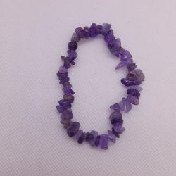 Amethyst Chip Bracelet
