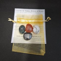 crystals for bumps, bruises and breaks
