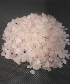 rose quartz chips