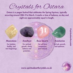 crystals for ostara