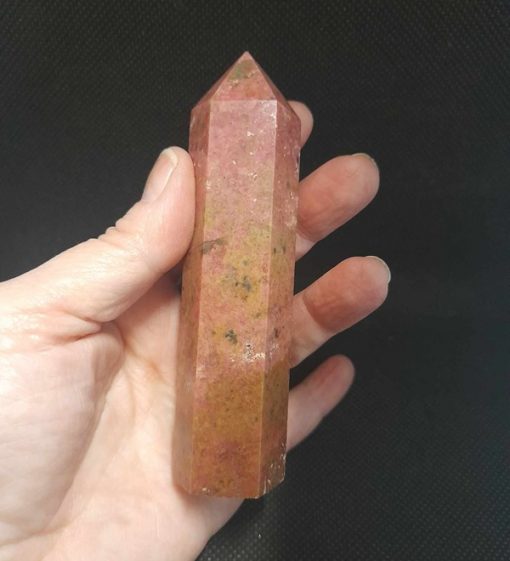 rhodonite tower