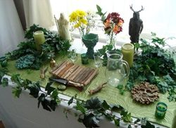 beltane altar