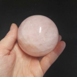rose quartz sphere
