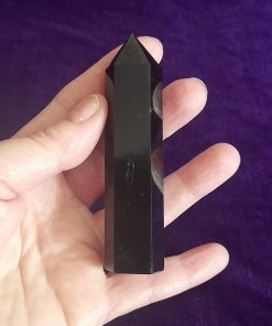 black obsidian tower