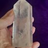 clear quartz tower
