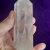 clear quartz tower