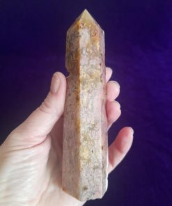 pink agate tower