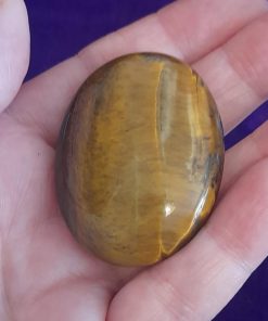 tigers eye palmstone