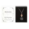 Black Obsidian Protection Potion Crystal Chip Necklace