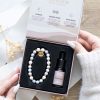Howlite Stress Less Crystal Essential Oil Bracelet