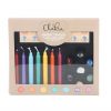 7 Chakra Energy Candle and Crystal Gift Set