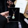 Aventurine Luck Crystal Chip Potion Bottle Necklace