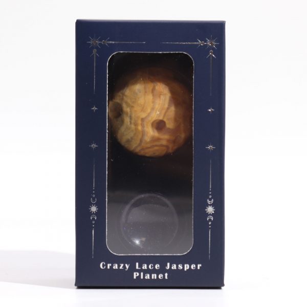 crazy lace jasper planet sphere