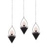 Black Agate and Rose Quartz Lantern of Life Pendulum