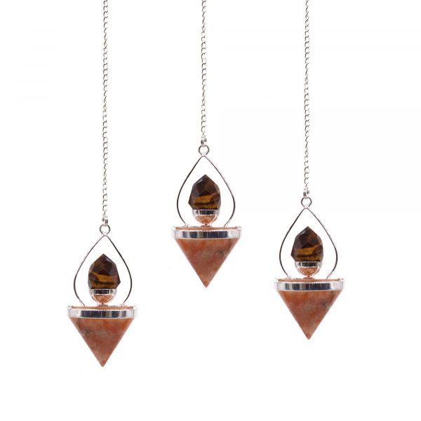 Sunstone and Tigers Lantern of Life Pendulum