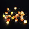 Orange Jade Rough Stones Enchantment Lights
