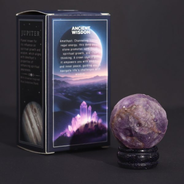amethyst planet sphere