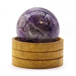 Amethyst 50mm Sphere with Stand