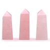 Rose Quartz Set of 3 Obelisk Points