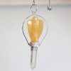 Yellow Quartz Angel Pendulum with Ring
