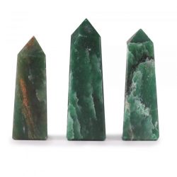 Jade Set of 3 Obelisk Points