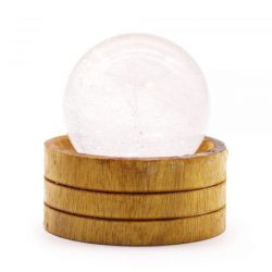Clear Quartz 50mm Sphere with Stand