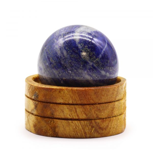 Lapis Lazuli 50mm Sphere with Stand
