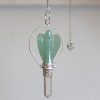 Aventurine Angel Pendulum with Ring