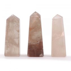 Smoky Quartz Set of 3 Obelisk Points