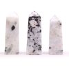 Rainbow Moonstone Set of 3 Obelisk Points