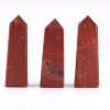Red Jasper Set of 3 Obelisk Points