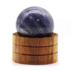 Lapis Lazuli 40mm Sphere with Stand
