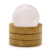 Clear Quartz 40mm Sphere with Stand