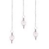 Clear Quartz Faceted Sphere Pendulum