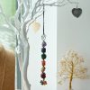 7 Chakra Stones Hanging Pendant
