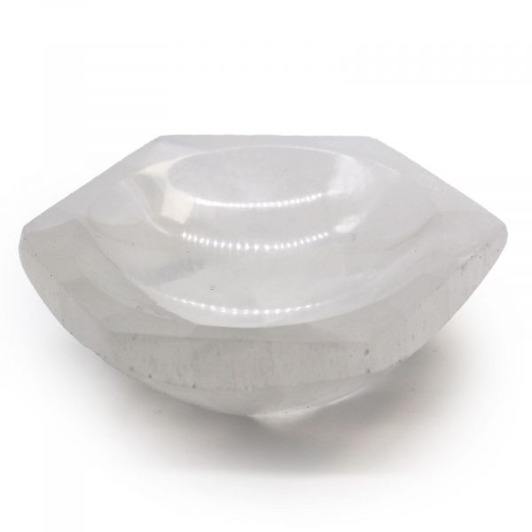 Selenite Hexagonal Bowl