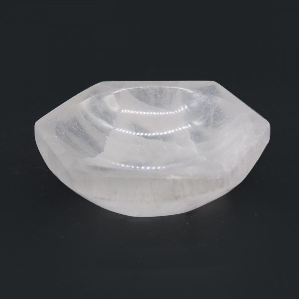 Selenite Hexagonal Bowl