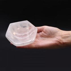Selenite Hexagonal Bowl