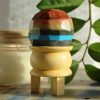 7 chakra faceted sphere