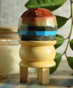 7 chakra faceted sphere