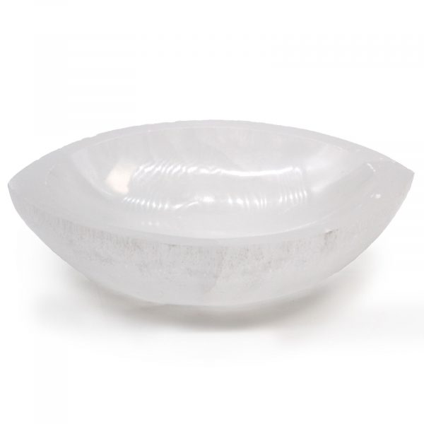 Selenite Eye-shaped Bowl
