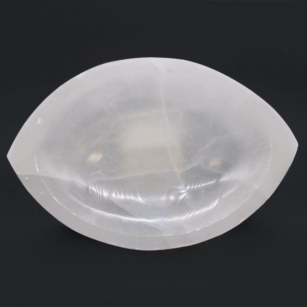 Selenite Eye-shaped Bowl