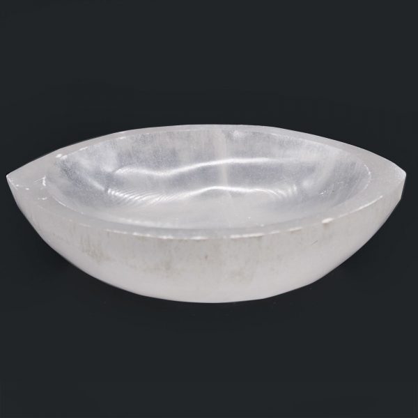 Selenite Eye-shaped Bowl