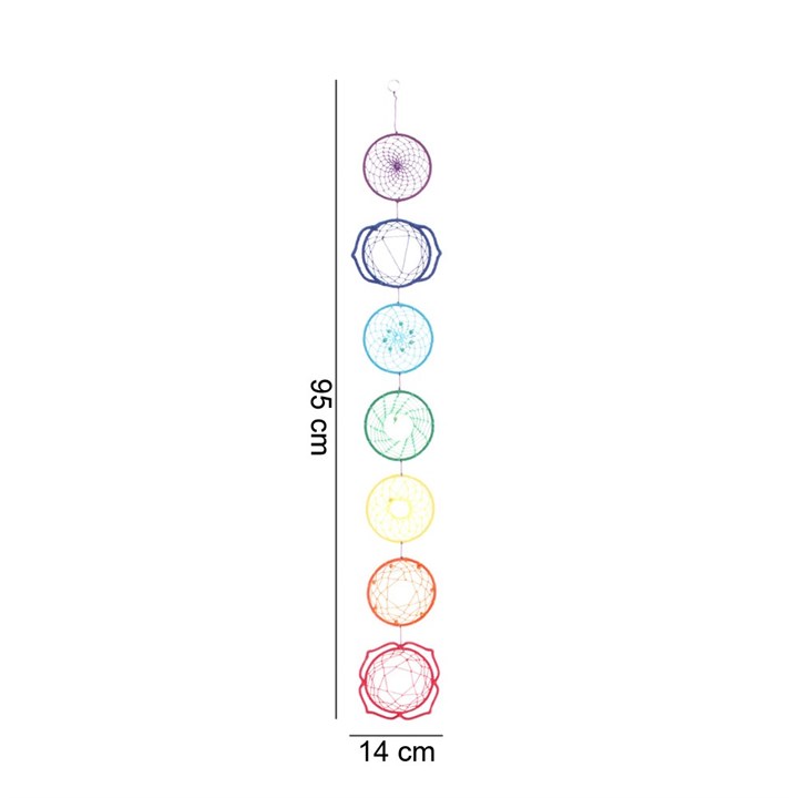 7 Chakra Wall Hanging