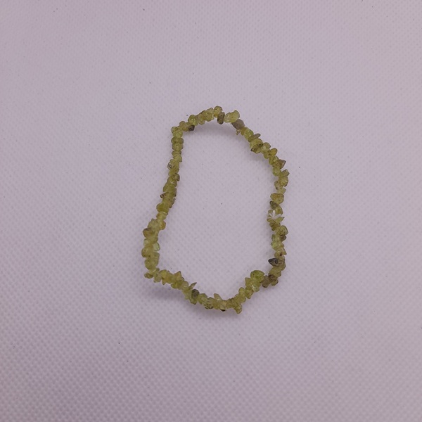 Peridot Chip Bracelet