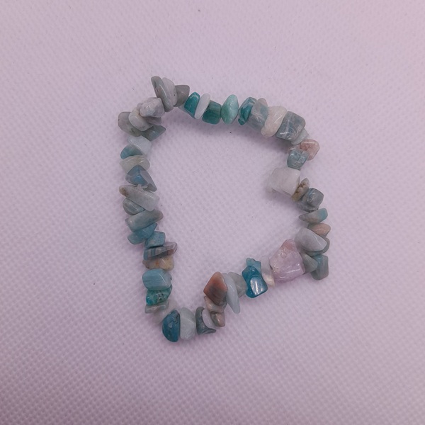 Amazonite Chip Bracelet