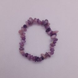 Lepidolite Chip Bracelet